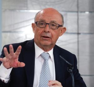 El ministro de Hacienda Critóbal Montoro El ministro de Hacienda Critóbal Montoro