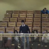 Javier Guerra en el salón de Plenos del Ayuntamiento. Javier Guerra en el salón de Plenos del Ayuntamiento.