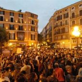 Multitudinaria manifestación en Palma contra la sentencia de "La Manada"