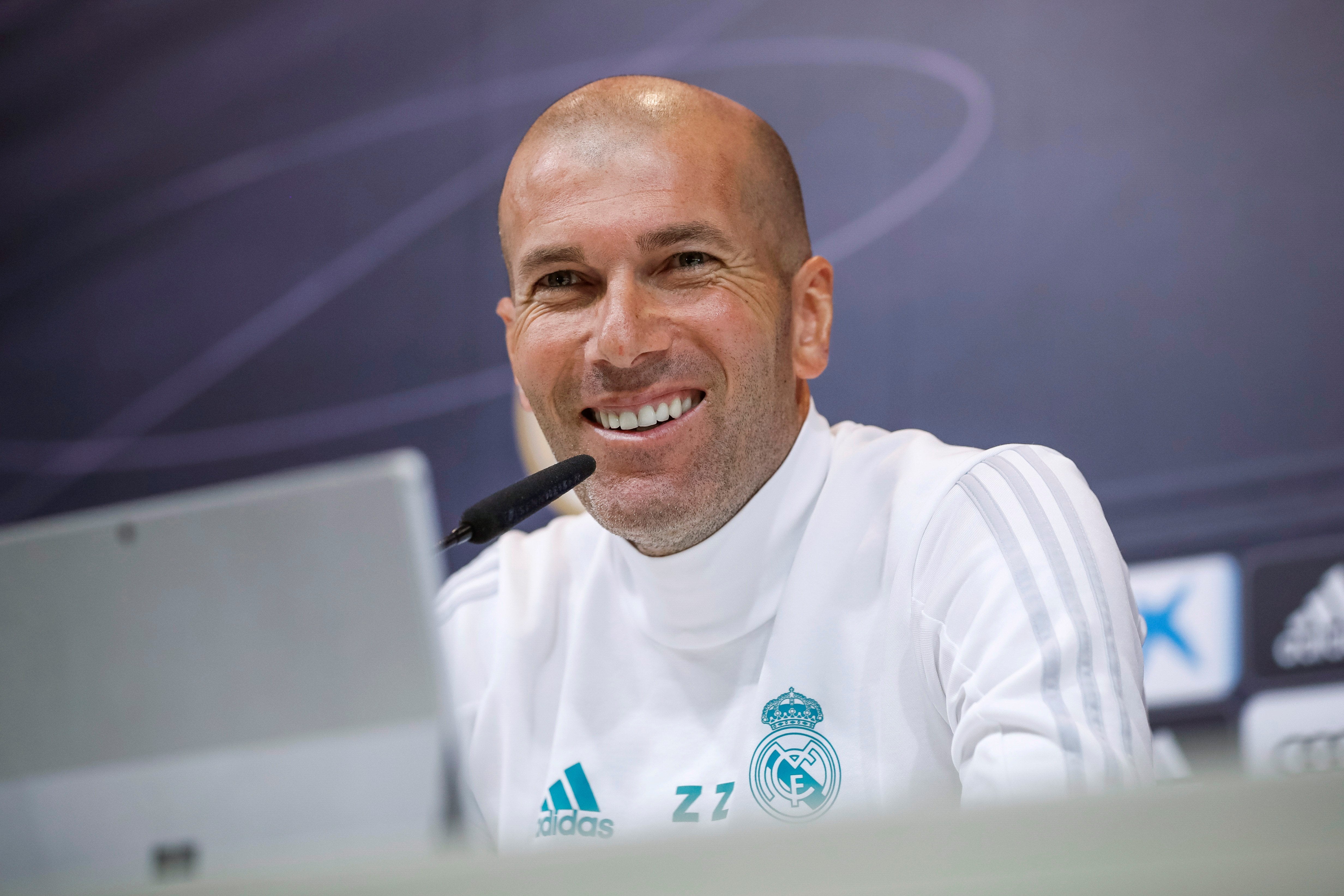 Zidane: "Vamos a esperar un poco para decir el 'Madrid de Zidane', necesito más tiempo para eso" Zidane: "Vamos a esperar un poco para decir el 'Madrid de Zidane', necesito más tiempo para eso"