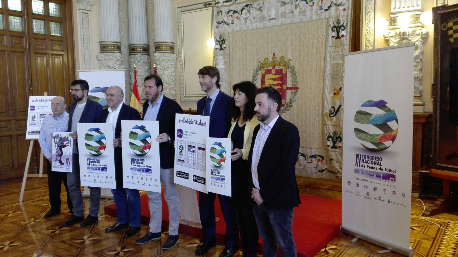 Valladolid, sede del Congreso Nacional de Peñas de Fútbol Valladolid, sede del Congreso Nacional de Peñas de Fútbol