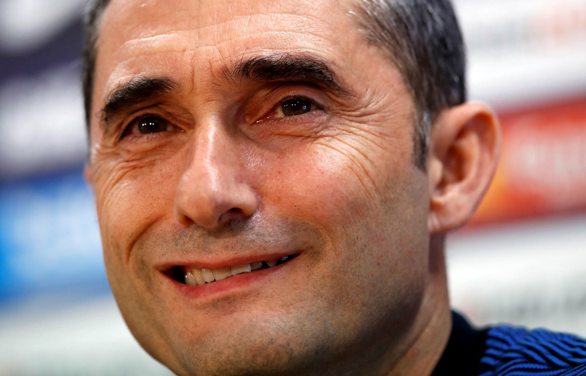 Valverde: "Iniesta se merece que le haga el pasillo todo el estadio" Valverde: "Iniesta se merece que le haga el pasillo todo el estadio"