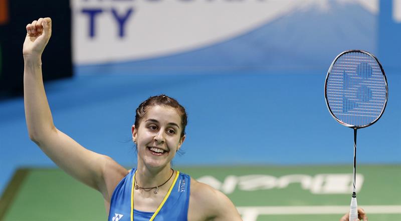 Carolina Marín: "Esta medalla no es mía, es de todas las personas que han venido aquí a apoyarme" Carolina Marín: "Esta medalla no es mía, es de todas las personas que han venido aquí a apoyarme"