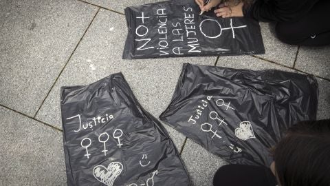Manifestaci&oacute;n en Pamplona en protesta por la sentencia a 'La Manada'