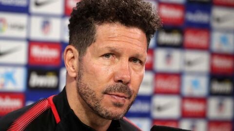 Simeone en rueda de prensa