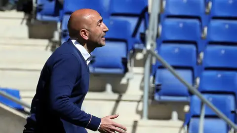 El entrenador del Deportivo Alavés, Abelardo Fernández. El entrenador del Deportivo Alavés, Abelardo Fernández.