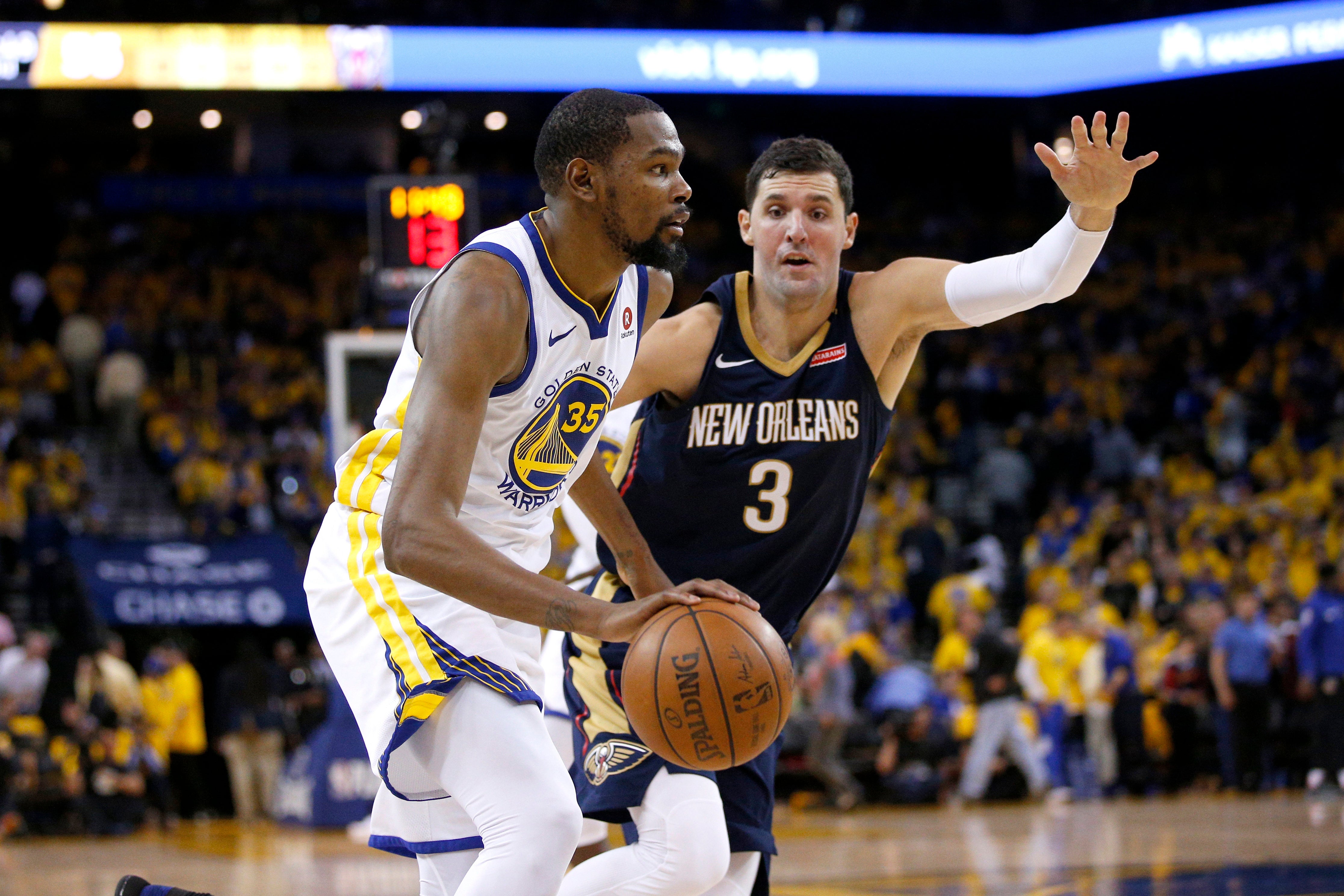 Los Warriors empiezan las semifinales con exhibición sobre los Pelicans de Mirotic Los Warriors empiezan las semifinales con exhibición sobre los Pelicans de Mirotic