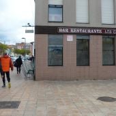 Lugar donde una mujer fue asesinada en la madrugada del sábado en Burgos 