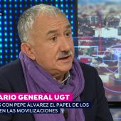Pepe Álvarez, secretario general de la UGT