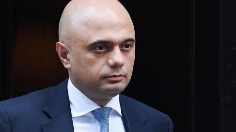 El ministro del Interior brit&aacute;nico, Sajid Javid