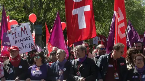 Manifestación por el 1 de Mayo en Madrid Manifestación por el 1 de Mayo en Madrid