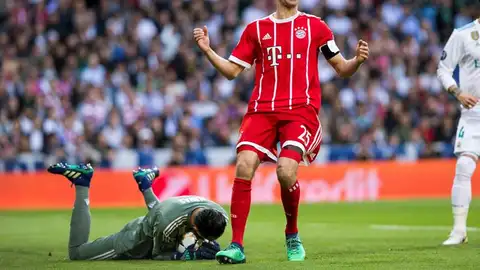 El portero del Real Madrid, Keylor Navas, en una acción del encuentro. El portero del Real Madrid, Keylor Navas, en una acción del encuentro.