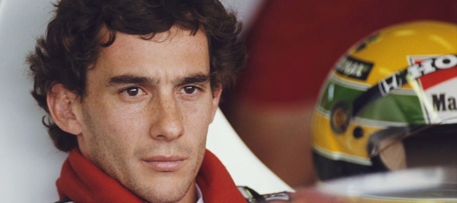 Ayrton Senna, en su época con McLaren Ayrton Senna, en su época con McLaren