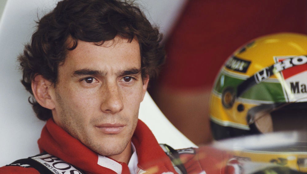 Ayrton Senna, en su época con McLaren
