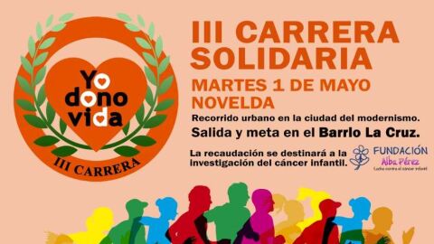 Cartel de la carrera solidaria 