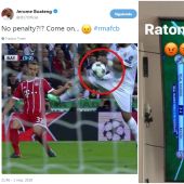 Las quejas de Boateng y Vidal durante el Real Madrid - Bayern