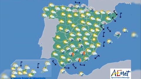 El tiempo para este 1 de mayo