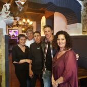 Fernando Torres en el Restaurante Lali.
