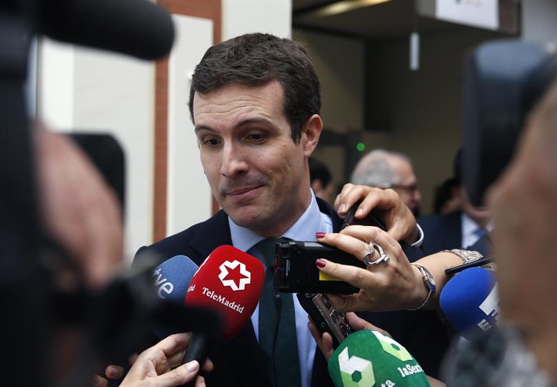 Pablo Casado, dispuesto a colaborar con la juez que investiga su máster para que "todo se aclare cuanto antes" Pablo Casado, dispuesto a colaborar con la juez que investiga su máster para que "todo se aclare cuanto antes"