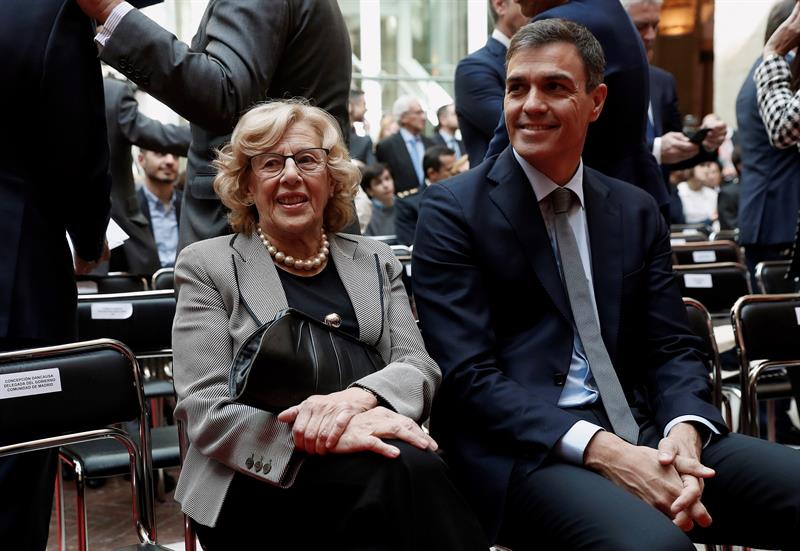 Pedro Sánchez desdeña las encuestas: "El PSOE será la primera fuerza política en Madrid" Pedro Sánchez desdeña las encuestas: "El PSOE será la primera fuerza política en Madrid"