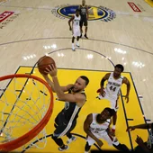 Stephen Curry, en acción ante los Pelicans Stephen Curry, en acción ante los Pelicans
