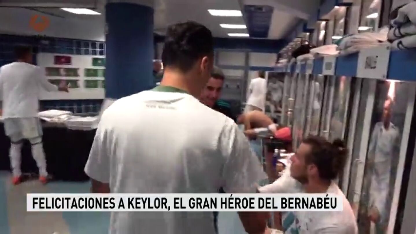 Así fue la celebración del Real Madrid en el vestuario tras la clasificación para la final