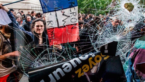 Disturbios en Francia por el 1 de mayo