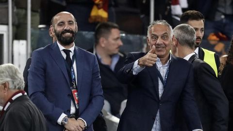 El director deportivo de la Roma, Monchi.