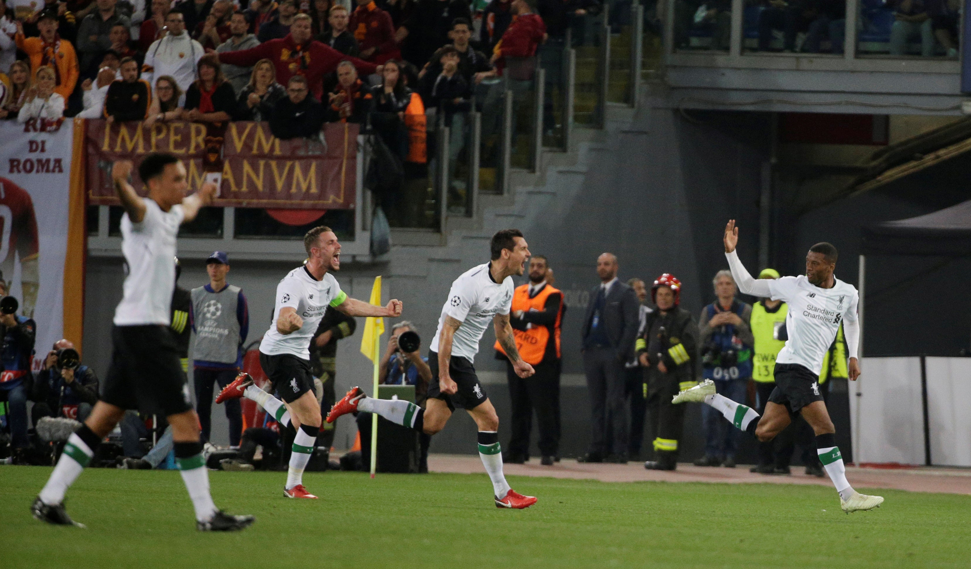 El Liverpool será el rival del Real Madrid en la final de Champions pese a la derrota en Roma El Liverpool será el rival del Real Madrid en la final de Champions pese a la derrota en Roma