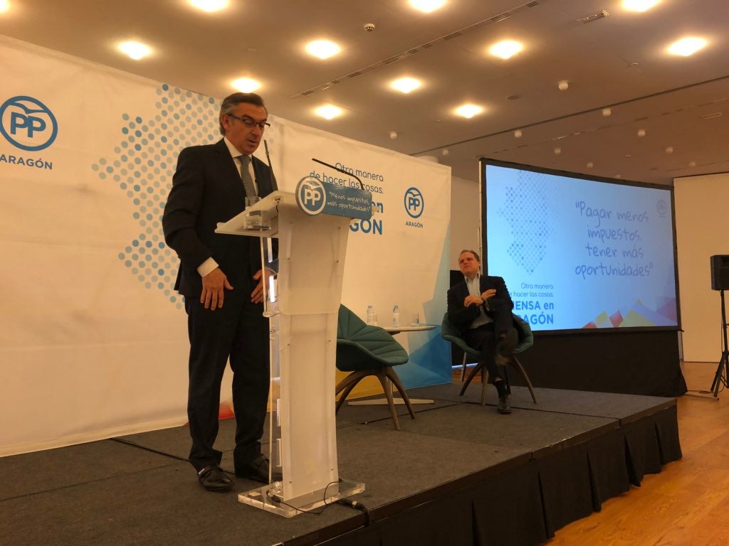 Luis María Beamonte: "La reivindicación en Colón fue justa, pero quizá la foto no fue acertada" Luis María Beamonte: "La reivindicación en Colón fue justa, pero quizá la foto no fue acertada"