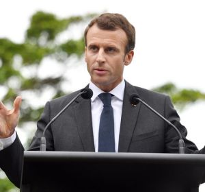 En la imagen el presidente de Francia Emmanuel Macron En la imagen el presidente de Francia Emmanuel Macron