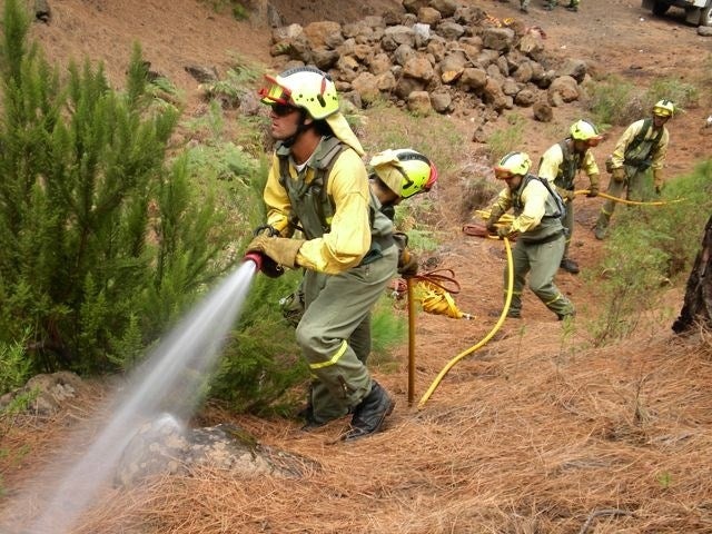 El Gobierno anuncia una mejora salarial para los bomberos forestales de TRAGSA: jornada máxima de 14 horas y trabajo preventivo en invierno El Gobierno anuncia una mejora salarial para los bomberos forestales de TRAGSA: jornada máxima de 14 horas y trabajo preventivo en invierno
