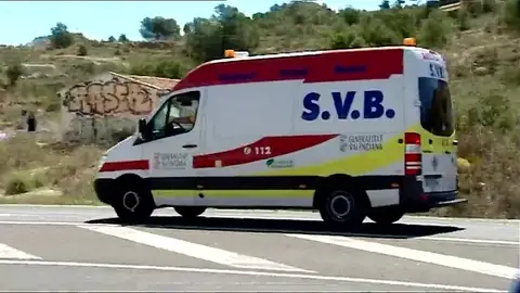 Una ambulancia SVB Una ambulancia SVB