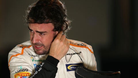 Fernando Alonso, tras una carrera