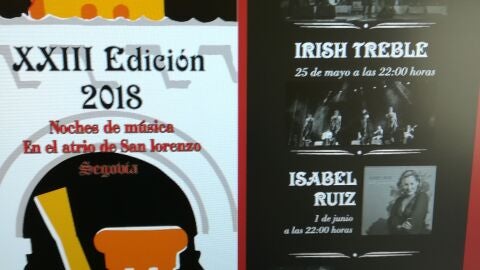 Noches de m&uacute;sica Atrio San Lorenzo