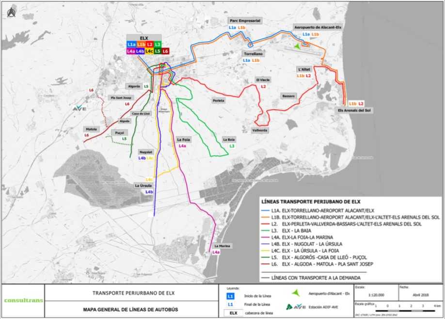 Elche quiere gestionar el transporte a pedanías este año e incrementará en un 38% la cifra de expediciones del servicio Elche quiere gestionar el transporte a pedanías este año e incrementará en un 38% la cifra de expediciones del servicio