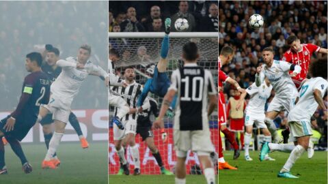 Partidos del Real Madrid ante PSG, Juventus y Bayern