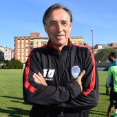 El entrenador, Miguel Ángel Portugal. 