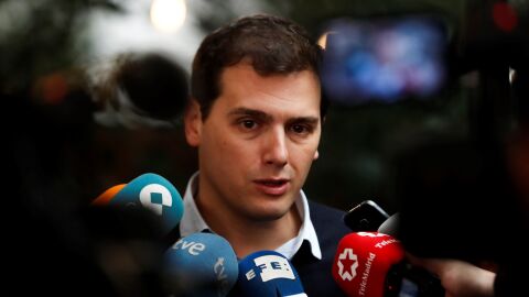 El presidente del partido espa&ntilde;ol Ciudadanos, Albert Rivera