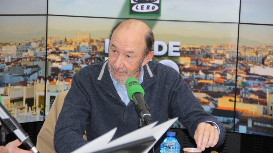 Alfredo P&eacute;rez Rubalcaba en Onda Cero