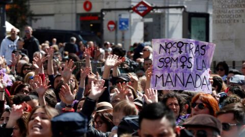 Manifestaci&oacute;n contra la sentencia de La Manada