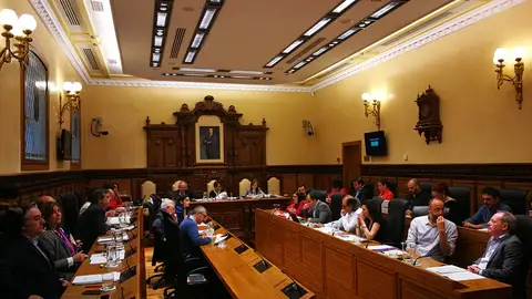 Pleno municipal en Gijón Ayuntamiento de Gijón