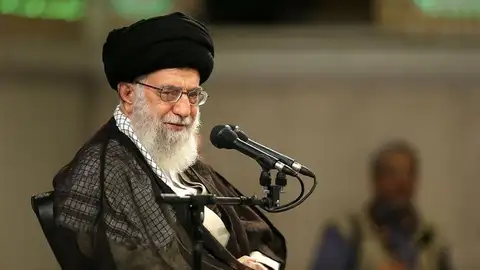El líder supremo iraní, Alí Jameneí El líder supremo iraní, Alí Jameneí