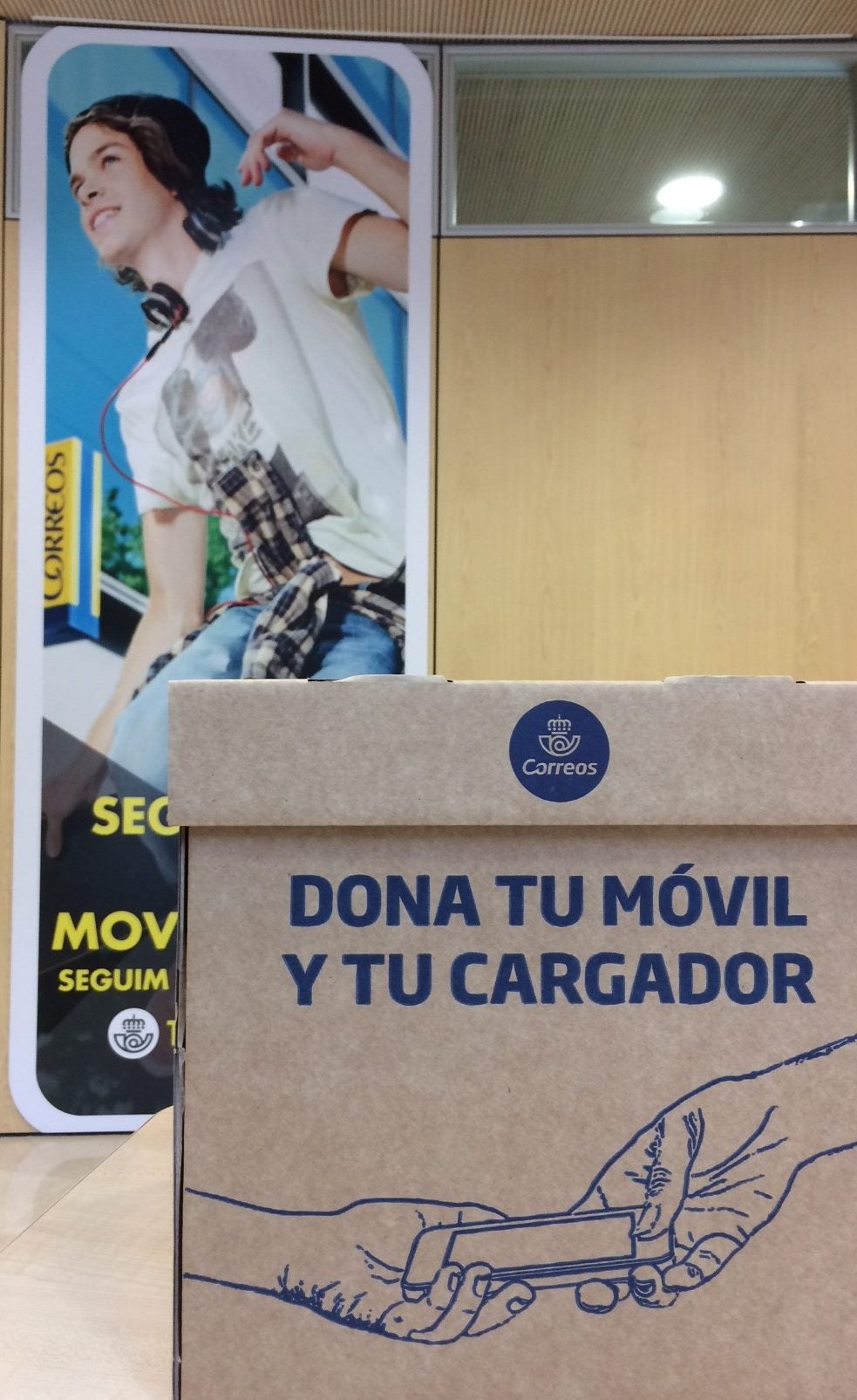 Las Oficinas de Correos de Segovia recogen móviles usados para fines solidarios Las Oficinas de Correos de Segovia recogen móviles usados para fines solidarios