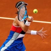 Muguruza, en acción ante Daria Kasatkina