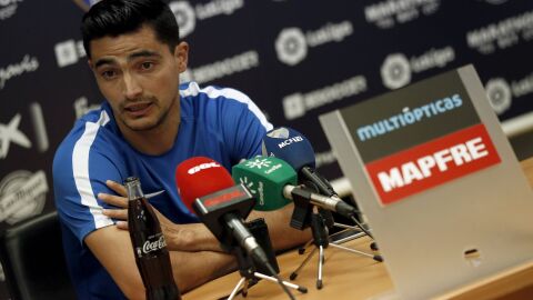 Chory Castro, jugador del M&aacute;laga CF