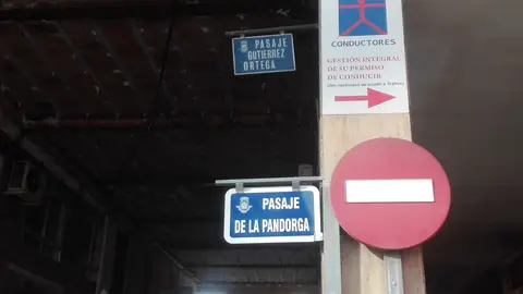 Pasaje Gutiérrez Ortega, ahora Pasaje de la Pandorga Pasaje Gutiérrez Ortega, ahora Pasaje de la Pandorga