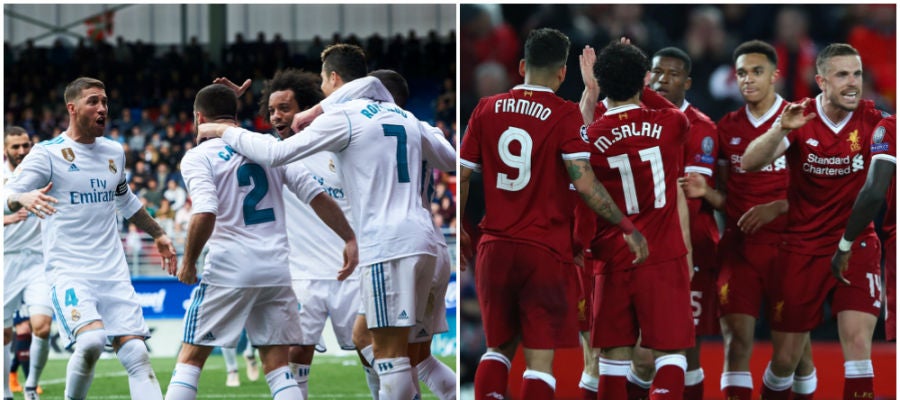 Real Madrid vs Liverpool en la final de la Champions Real Madrid vs Liverpool en la final de la Champions