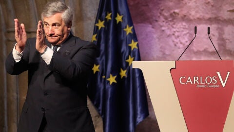 Antonio Tajani, presidente de la Euroc&aacute;mara
