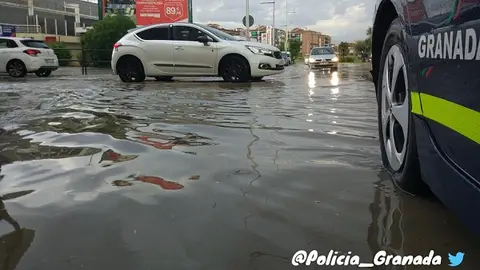 INUNDACIONES POR TORMENTA ALBERT EINSTEIN INUNDADO